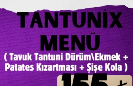 TANTUNİX MENÜ | 155,00